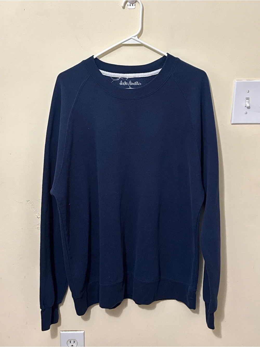 Vince Navy Crewneck Sweatshirt